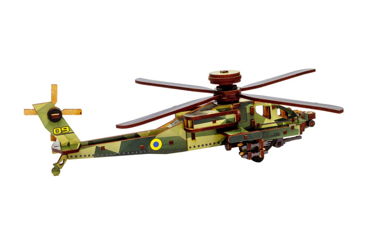 Дерев’яний конструктор Sky Chopper