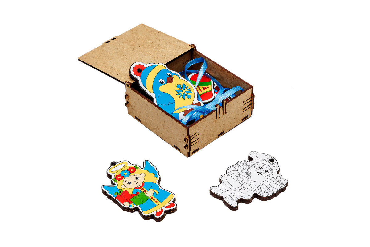 Новорічний бокс «Розмалюй сам»