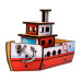 Дерев’яний 3D конструктор Turbo Ship