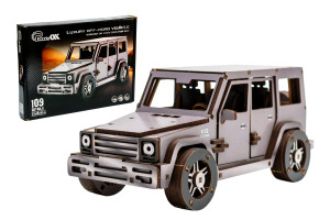 Дерев'яний 3D конструктор Luxury off-road Vehicle