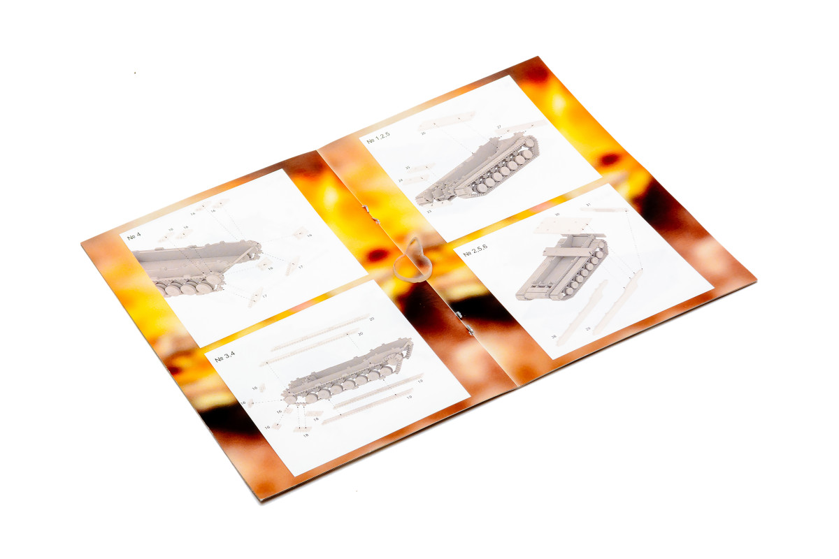 Дерев'яний 3D конструктор "Абрамс"