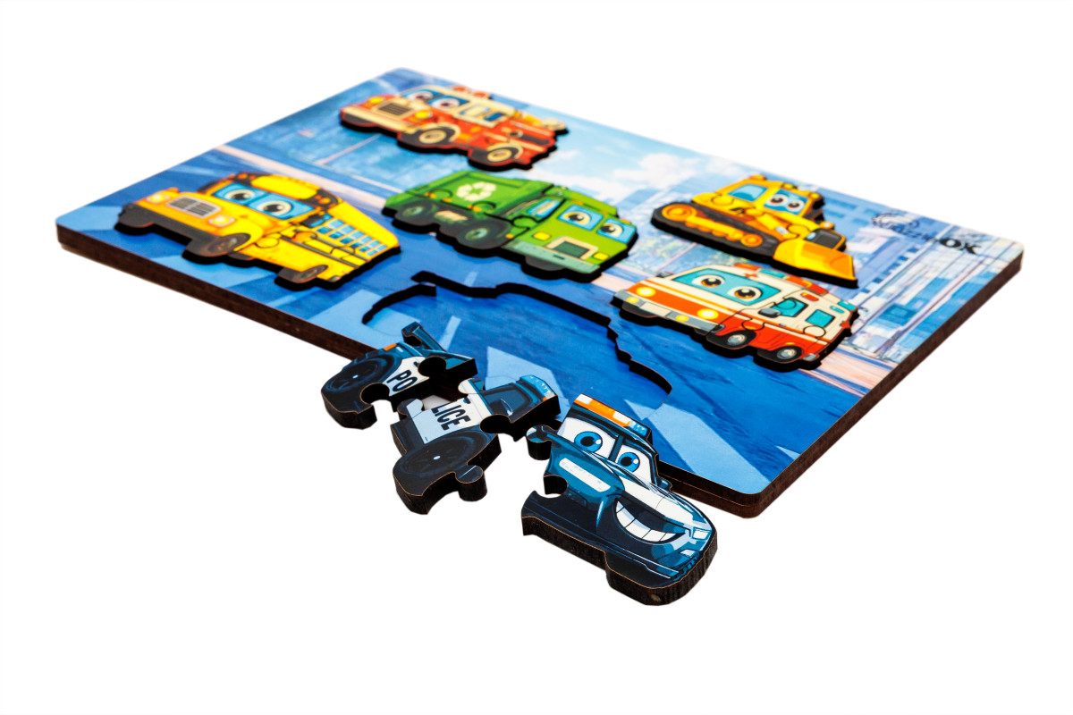 Сортер А5 "Розумний світ: Міський транспорт" 