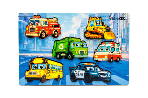 Сортер А5 "Розумний світ: Міський транспорт" 