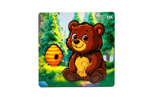 Сортер А6 "Лісовий ведмедик"