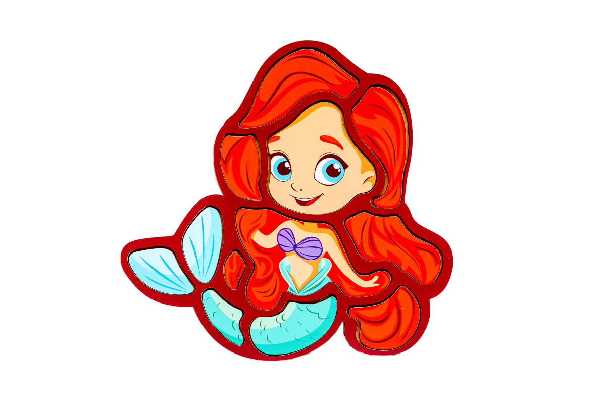 Пазл-складалка "Русалка"