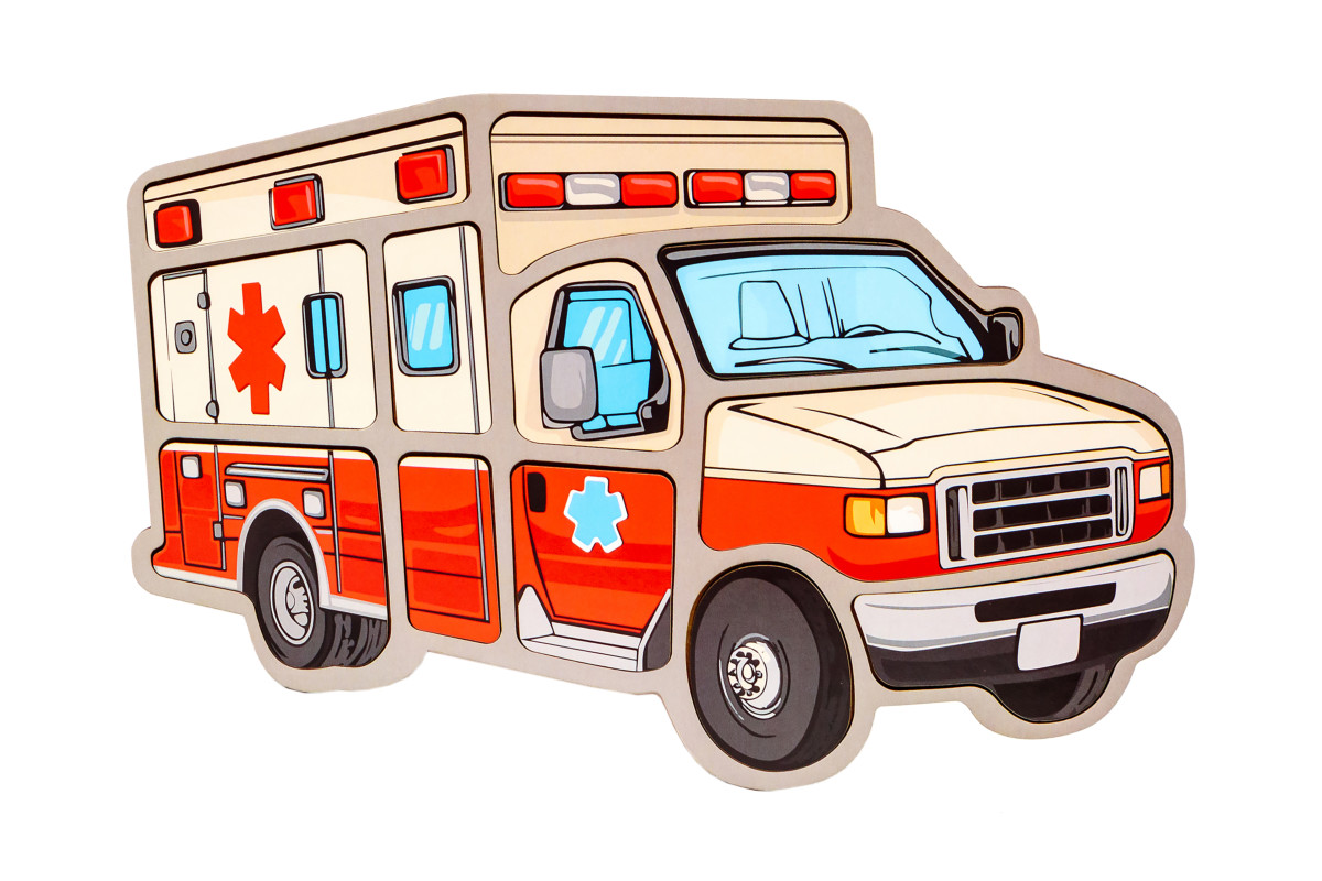 Пазл-складалка "Швидка машина"