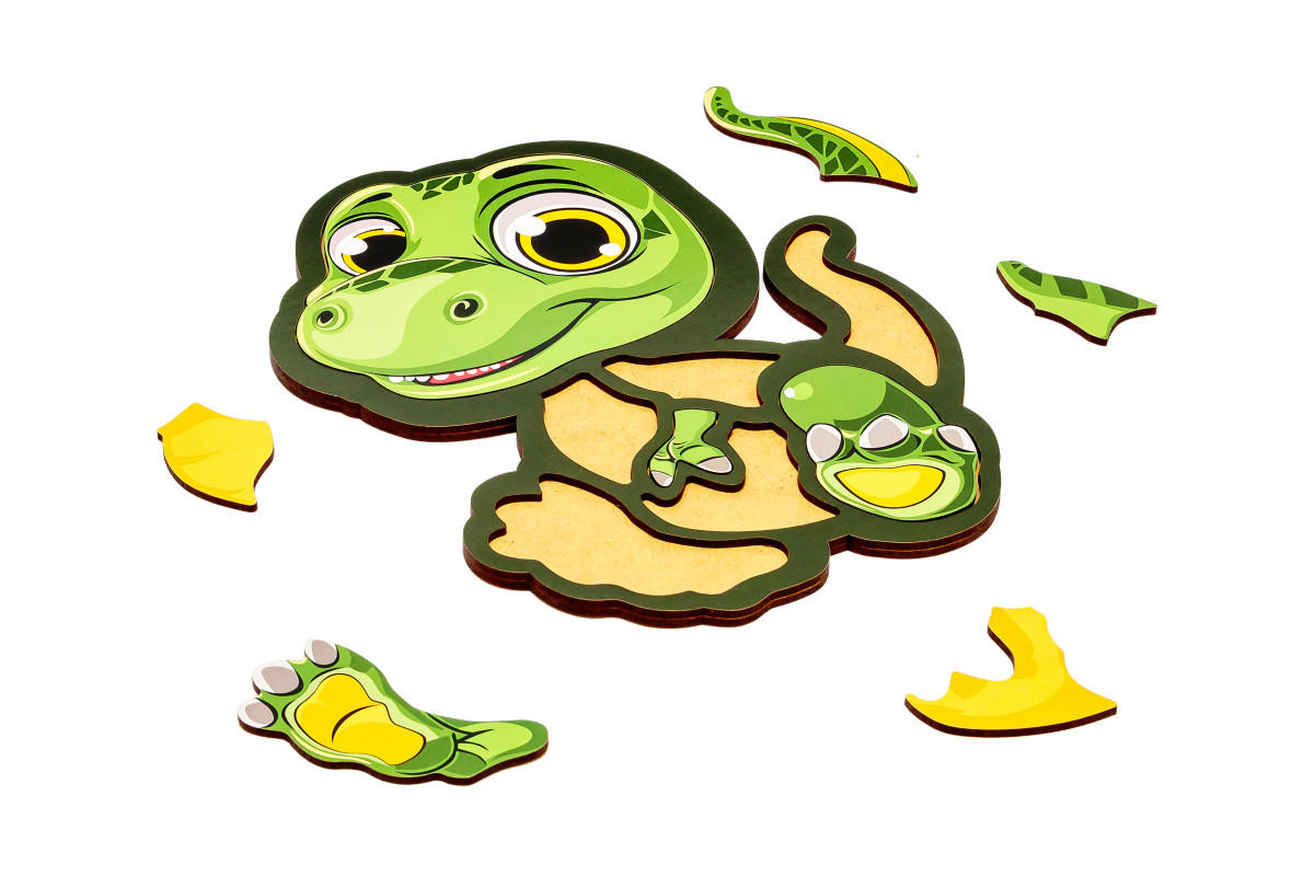 Пазл-складалка "Динозавр"