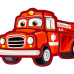 Пазл-складалка "Пожежна машина"