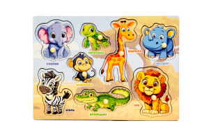 Сортер-вкладиш Африканські тварини