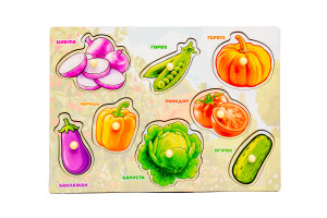 Сортер-вкладиш Овочі