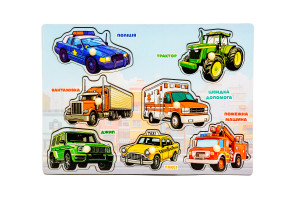 Сортер-вкладиш Машинки