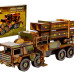 Wooden 3D designer of the Patriot air defense system
