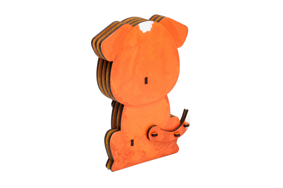 Дерев'яний 3D конструктор "Turbo Dog"