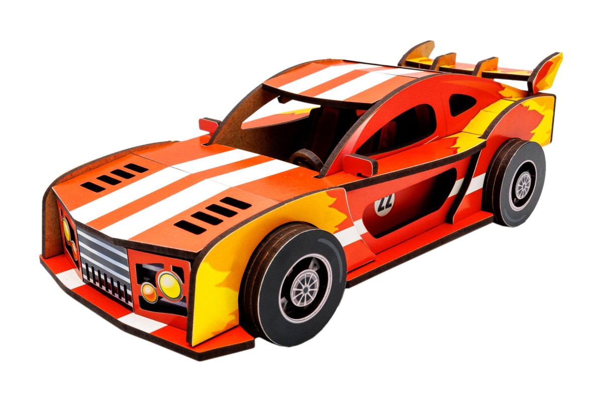 Дерев’яний 3D конструктор “Red Flame”