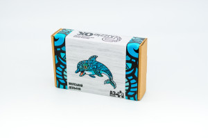 Фігурний деревяний пазл "Морський Дельфін"