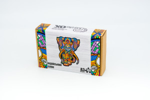 Дерев'яний пазл Індійський слон