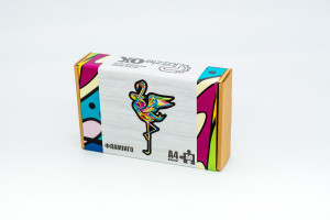 Фігурний дерев'яний пазл Фламінго