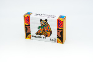 Дерев'яний пазл Панда Кунг Фу