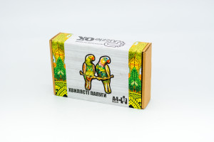 Фігурний дерев'яний пазл Хвилясті папуги