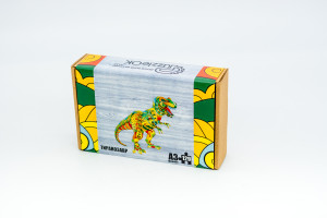 Фігурний деревяний пазл "Тиранозавр Рекс"