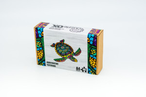 Дерев'яний пазл Довголітня Черепаха