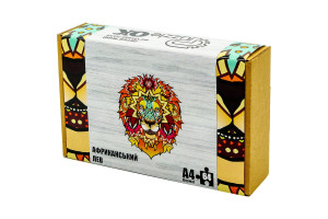 Фігурний деревяний пазл "Африканський Лев"