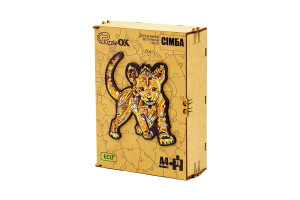 Дерев'яний пазл Сімба