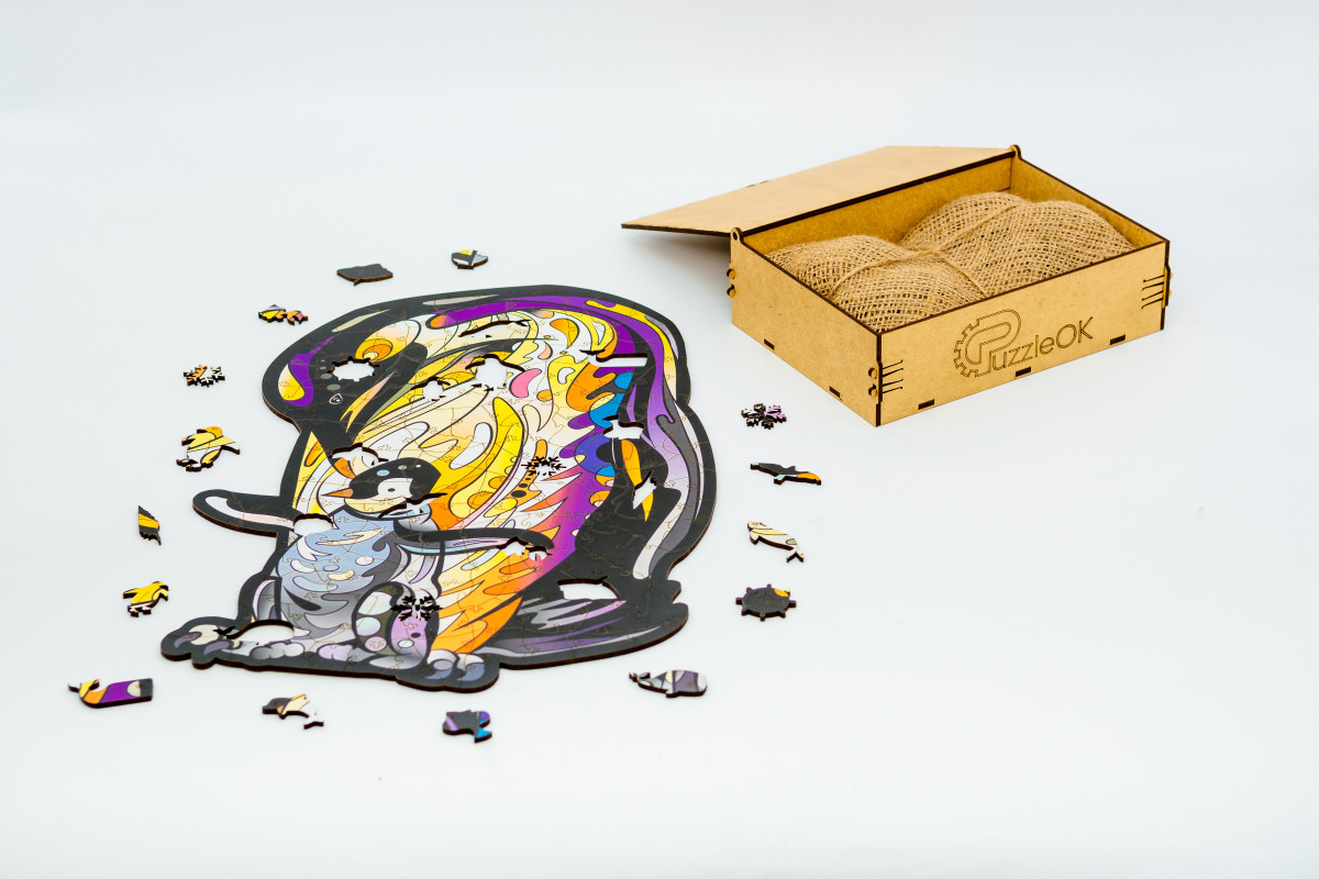 Дерев'яний пазл Антарктичний пінгвін