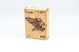 Дерев'яний пазл Карпатський орел