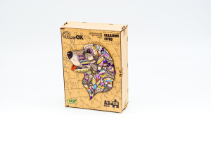 Дерев'яний пазл Відданий Сірко