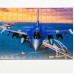 Дерев'яний пазл F16 Fighting Falcon