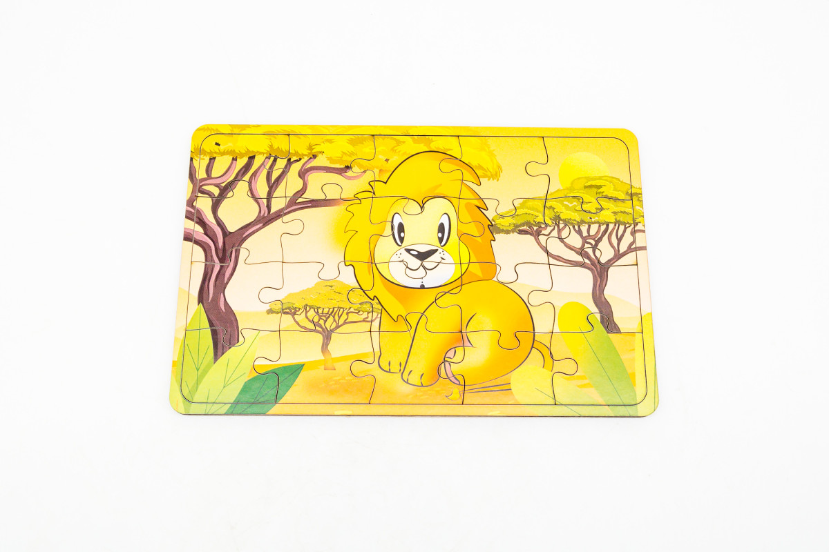 Пазл дерев’яний «Цар звірів» для дітей від 4 років