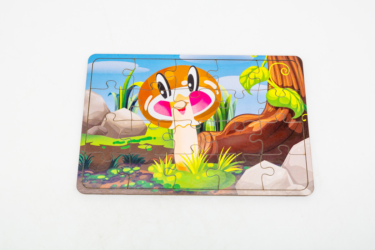 Пазл дерев’яний «Білий грибочок» для дітей від 4 років