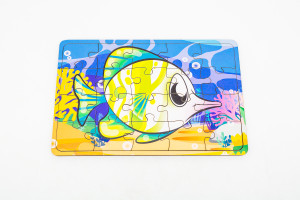 Пазл дерев’яний «Рибка-меч» для дітей від 4 років