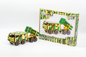 Дерев'яний 3D конструктор "Нептун" 