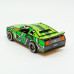 Дерев'яний 3D конструктор Muscle car GT (зелена) в картонній упаковці
