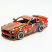 Дерев'яний 3D конструктор Muscle car GT (червона) в картонній упаковці