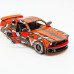 Дерев'яний 3D конструктор Muscle car GT (червона) в картонній упаковці