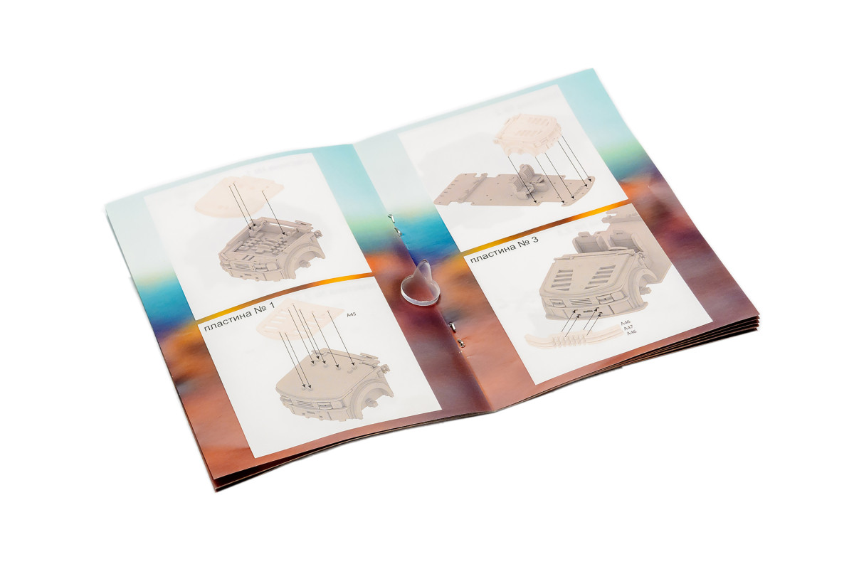 Дерев'яний 3D конструктор "Пікап"