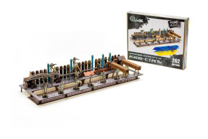 Дерев'яний 3D конструктор "Азовсталь" 