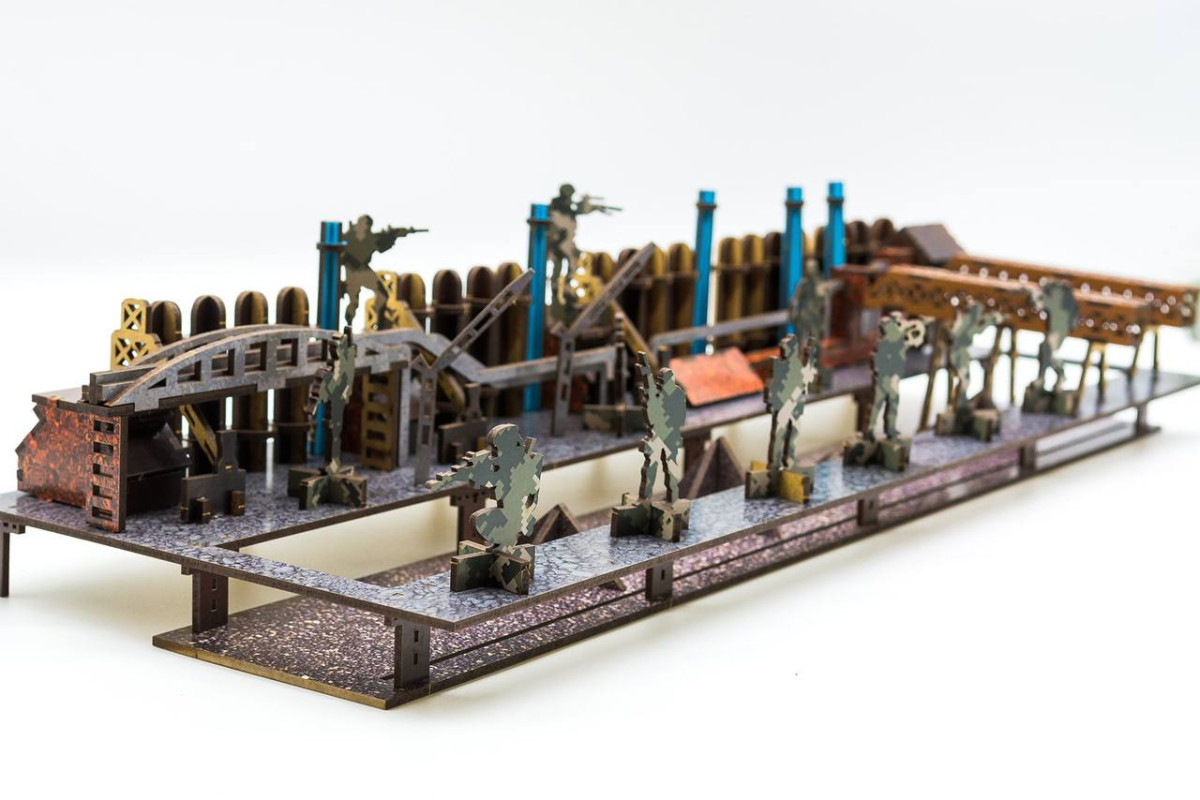 Дерев'яний 3D конструктор "Азовсталь" 