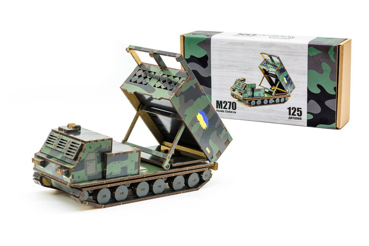 Дерев'яний 3D конструктор "М270" 
