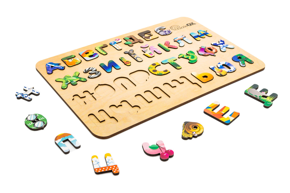 Абетка з малюнками А3