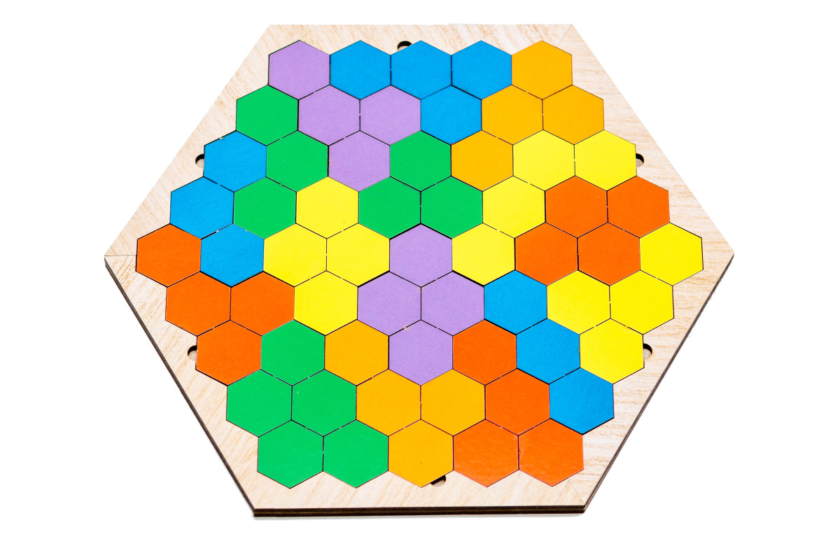 Настільна гра "Шестикутник" для дітей від 4 років