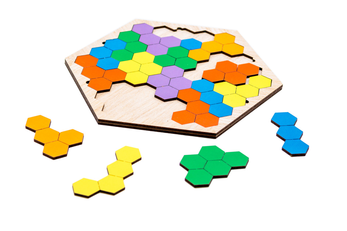 Настільна гра "Шестикутник" для дітей від 4 років
