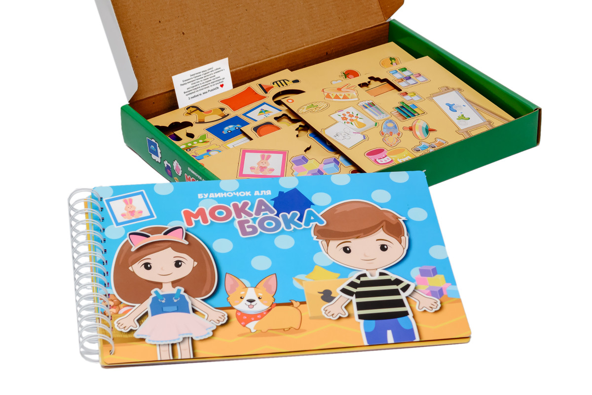 Розвиваюча іграшка "Мока Бока Будиночок"