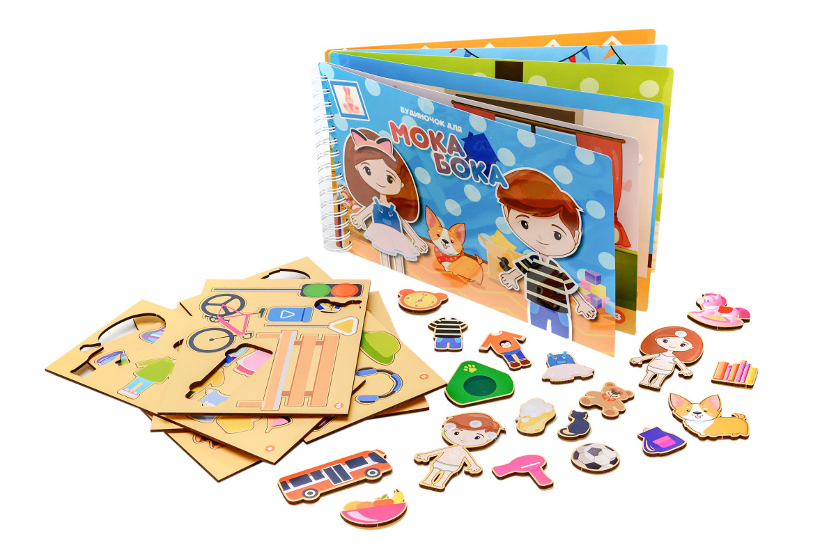 Розвиваюча іграшка "Мока Бока Будиночок"