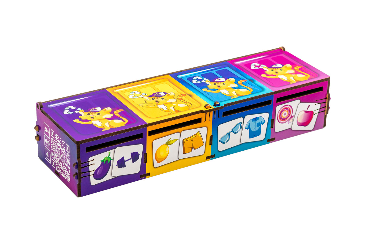 Сортери Монтессорі По кольорах