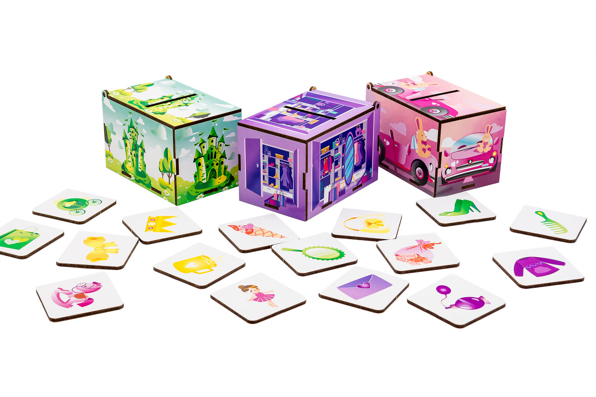 Сортери Монтессорі Принцеса