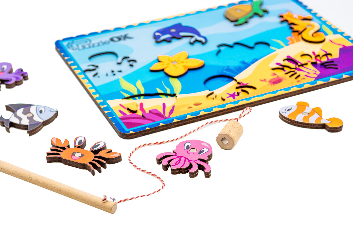 Гра "Риболовля дитяча А4" для дітей від 3 років